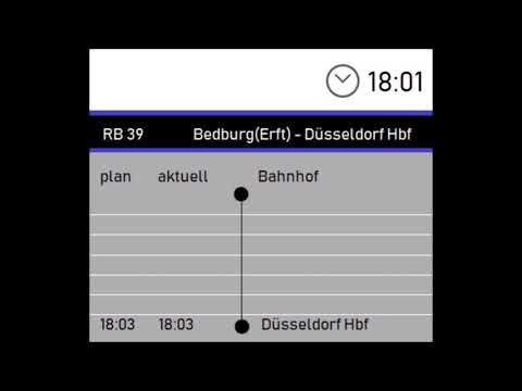 RB39 Ansage Düsseldorf Hbf