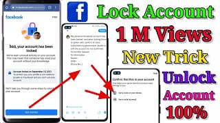 How to Unlock Facebook Account | How to Unlock Facebook Account Without id Proof 2021