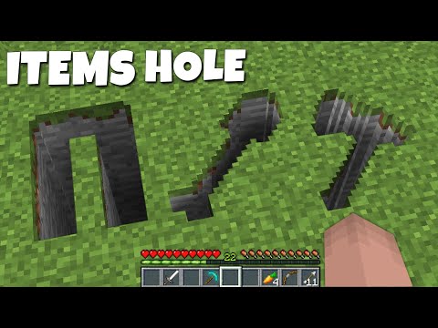 Holy Dolly Minecraft - You WILL BE SHOCKED where THESE CURSED ITEMS HOLE LEAD in Minecraft SECRET PASSAGE TUNNEL my craft