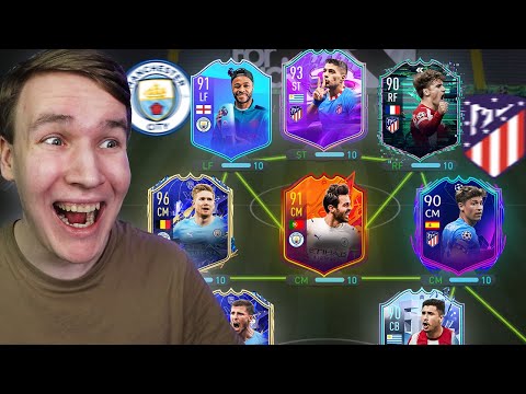ATLETICO MADRID VS MAN CITY FUT DRAFT HAASTE