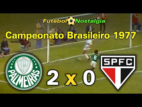 Palmeiras 2 x 0 São Paulo - 06-11-1977 ( Campeonato Brasileiro )
