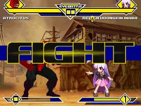 Atrocitus vs Reisen Udongein Inaba MUGEN BATTLE