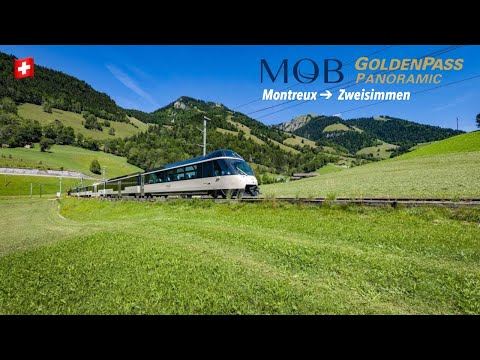 🇨🇭 Switzerland’s Stunning GoldenPass Panoramic | Montreux to Zweisimmen
