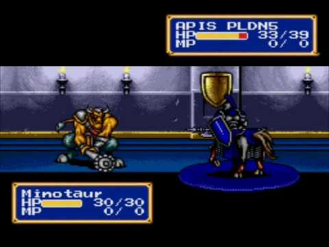 Let's play Shining Force CD- part 46 Battle with Dantom part 1