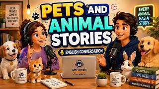 Pets and Animal Stories | Everyday English Conversation | English Speaking Practice for Beginners