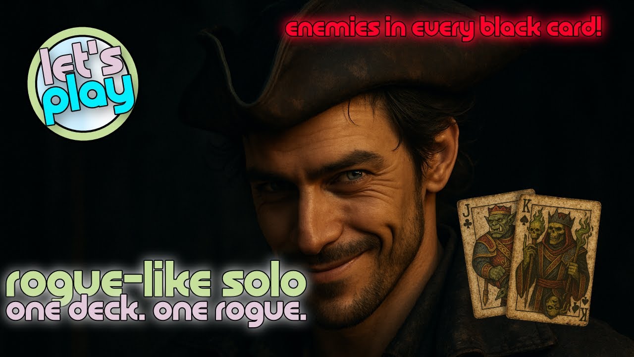 Standard Deck, Rogue Strategy — Survive the Dungeon! Let's Play Scoundrel.