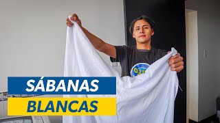 Cómo Blanquear SÁBANAS Percudidas (100% Efectivo) 😱🧼