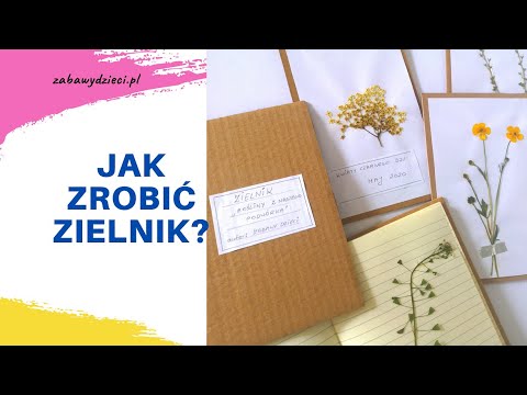 Jak zrobić zielnik? 2 sposoby wykonania zielnika | zbieranie roślin | suszenie | DIY | Zrób to sam