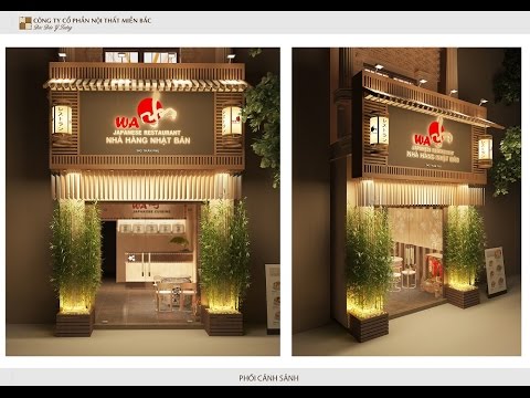 Thiết kế nội thất nhà hàng Nhật Washi Japanese Restaurant