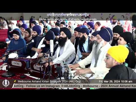AMAZING SHABADS! - Bhai Parminder Singh - Melbourne Smagam 2024
