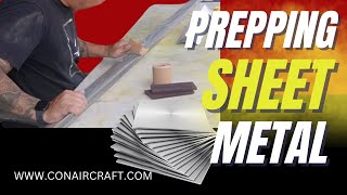 Sheet Metal Work // prepping your aircraft sheet metal
