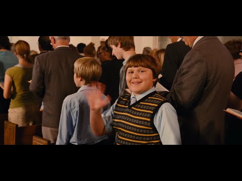 Rowley Waves Then Looks Down Gif Original Scene | Diary of a Wimpy Kid: Rodrick Rules (2011)