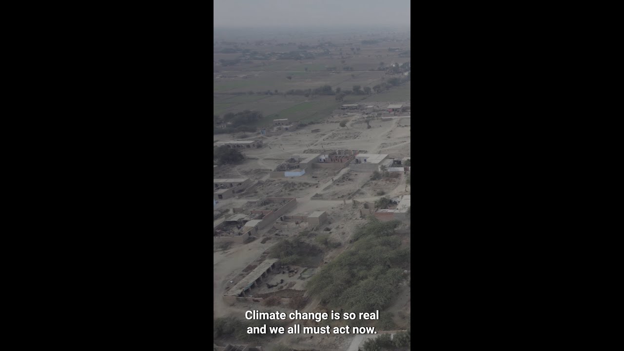 Voice of youth from Pakistan on climate change