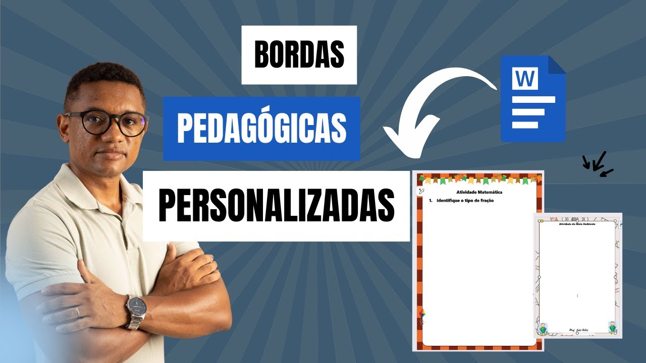 Como Criar BORDAS PEDAGÓGICAS no Word (Fácil e Rápido!)