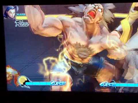 Rose EX Soul Throw Vs Blanka Ultra