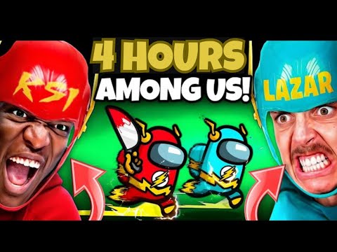 *NEW* 4 HOURS OF SIDEMEN AMONG US TO WATCH WHILE YOU EAT *NO ADS*