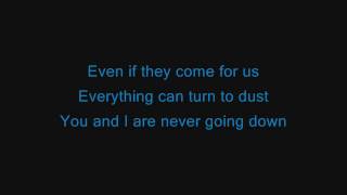 Daughtry - We&#39;re Not Gonna Fall (Lyrics on Screen &amp; Description)