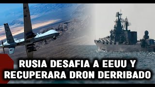 🔴ULTIMA HORA : Rusia Recuperara los restos de un Dron MQ-9 Estadounidense que cayó al Mar Negro