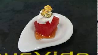 златна диня с кафе