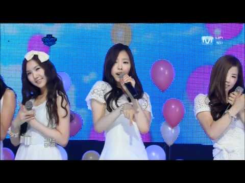 A Pink (에이핑크) - Wishlist + I Don't Know @ Mnet M!Countdown [110421] Debut Stage