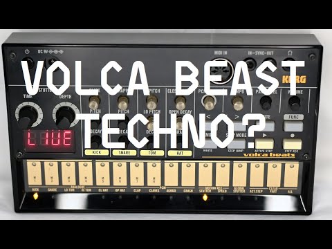 Is it possible? Techno Set with just VOLCA BEATS?