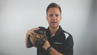 Video thumbnail: Mizuno Prospect Select 11" Youth Baseball Glove: GPSL1100BR