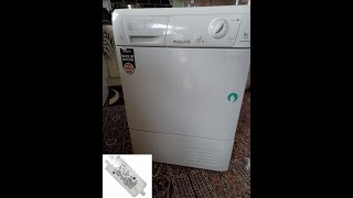 Hotpoint Trumble Dryer Is Not Spinning — Capacitor Replacement