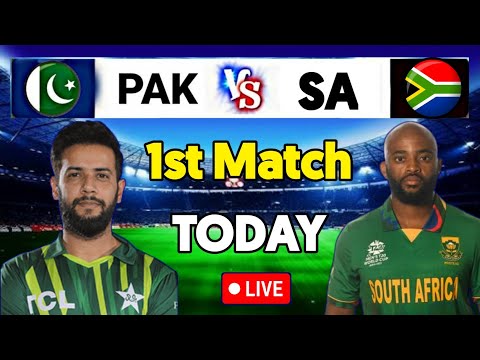 Pakistan vs South Africa Live 1st ODI | Pakistan vs South Africa Live Today.
