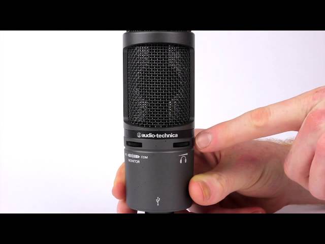 Video Teaser für The New AT2020USB+ Condenser Microphone