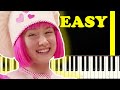 Lazy Town Cooking By The Book Piano Tutorial Piano AccoMan