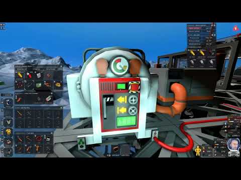 Stationeers: Lets go all out Europa base. Ep-4 Lets make and completely automated a stirling Engine.