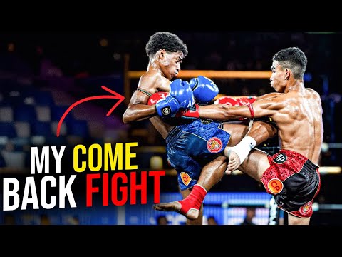 My Comeback Muay Thai Fight After a Loss | Back to Winning in Thailand?