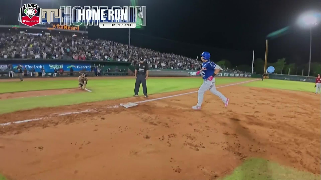 HOMERUN DE CALVIN ESTRADA | Toros de Tijuana 1–6 Olmecas de Tabasco | Liga Mexicana de Beisbol