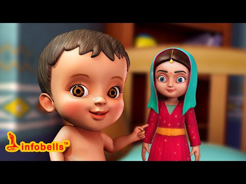 பொம்மையம்மா | Tamil Rhymes & Baby Songs for Children | Infobells