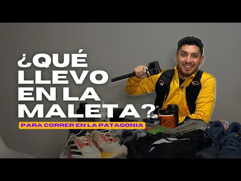Mi equipaje para correr el Patagonian International Marathon 2024