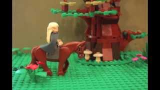 preview picture of video 'LEGO Lord of the Rings: Legolas and Horse Thing (Stop Motion)'