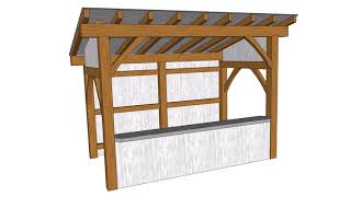 14' x 8' Poolside Bar