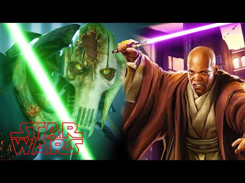 Why Mace Windu was TERRIFIED of General Grievous & REFUSED to Duel Him - Star wars