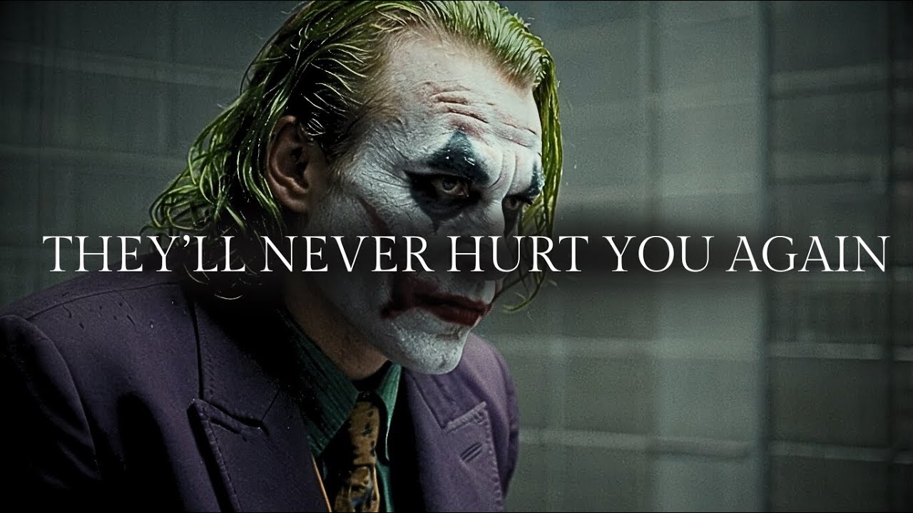 THEY HURT YOU, BUT THEY'LL NEVER HURT YOU AGAIN
