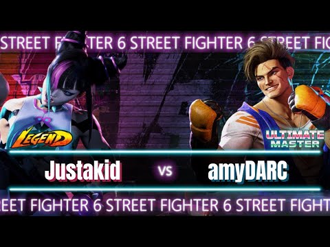 🏆SF6 Justakid (Juri) vs amyDARC (Luke)🏆