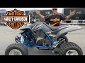 INSANE HARLEY DAVIDSON 4 WHEELER
