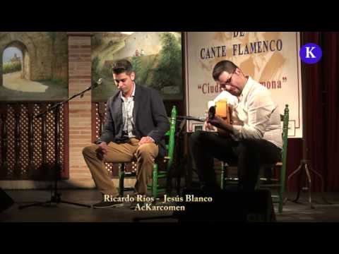 #Flamenco フラメンコ:  Ricardo Rios y Jesus Blanco x Mariana Carmona XXXIII Concurso Nac Cante