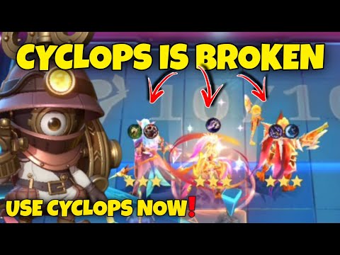 FOR FAST AND EASY 3 STAR USE CYCLOPS WHILE HE'S BROKEN | CYCLOPS MCGG Magic Chess Gogo