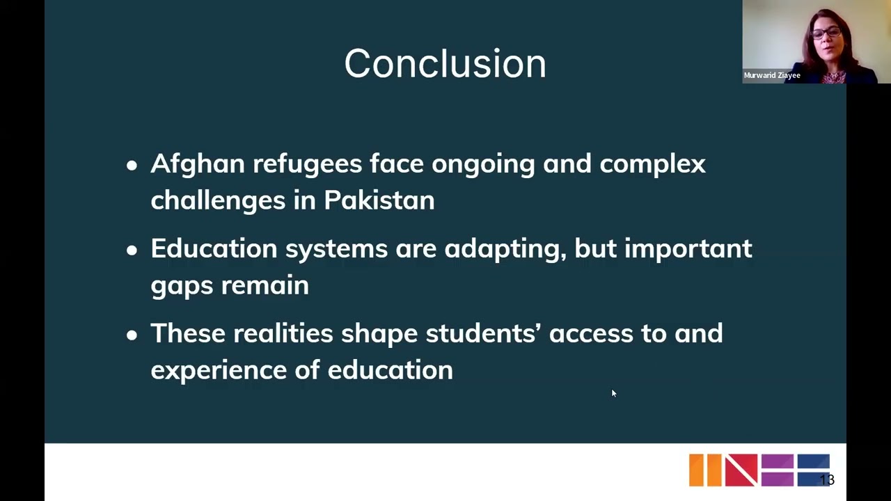 INEE Community Conversation - “The Importance of Integrating Care Pedagogy among Refugee Educators”