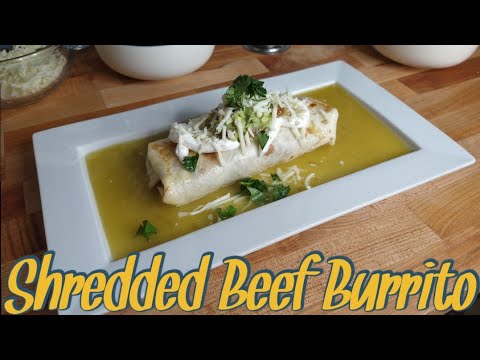 Shredded Beef Burrito