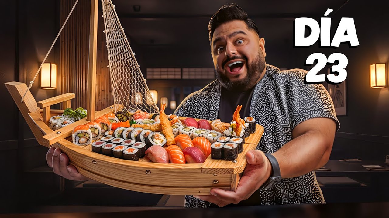 Probé un Barco de SUSHI - Letra W - Comiendo el ABCDario