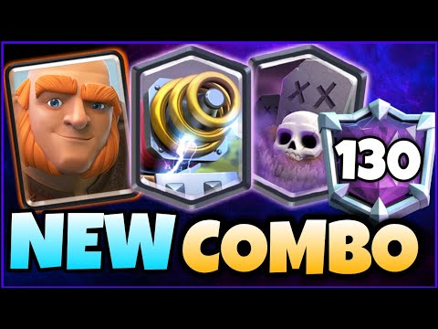 Top 130 Ladder with New GiAnt Sparky Deck | Clash Royale