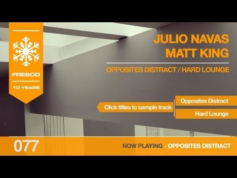 Julio Navas, Matt King - Opposites Distract / Hard Lounge