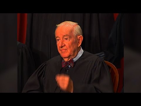 John Paul Stevens, the bow-tied, independent-thinking, Republican-nominated justice who unexpectedly emerged as the Supreme Court's leading liberal, died Tuesday in Fort Lauderdale, Florida, after suffering a stroke Monday. He was 99. (July 17)