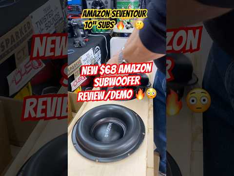 Amazon SevenTour 10"-Demo🔥 #Basshead #Carstereo #Subwoofer #Caraudio #SPL #Amazon #Angebote #Skar...